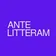 ANTE LITTERAM