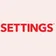 SETTINGS