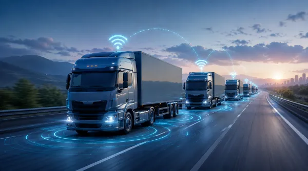 Autonomous Truck Platooning Platform for Safer Highway Convoys