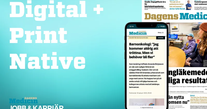 Native Digital + Print - Employer branding - Dagens Medicin