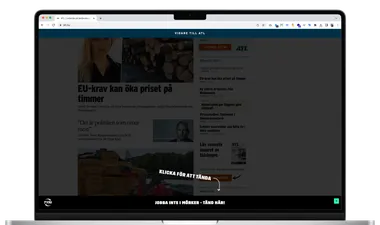 Ett nytt format och en lysande annons