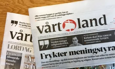 Vårt Land papir