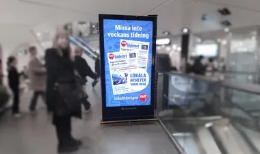 Digitala utomhusskärmar - DOOH