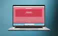 Welcome page Desktop