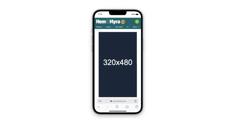 Mobil helsida