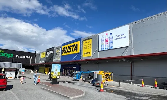 Östersund – Stora COOP Lillänge Köpcenter