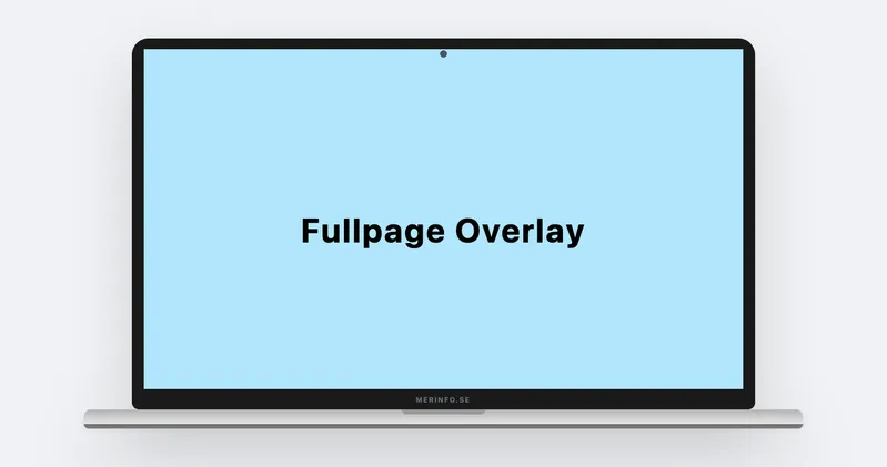 Fullpage Overlay