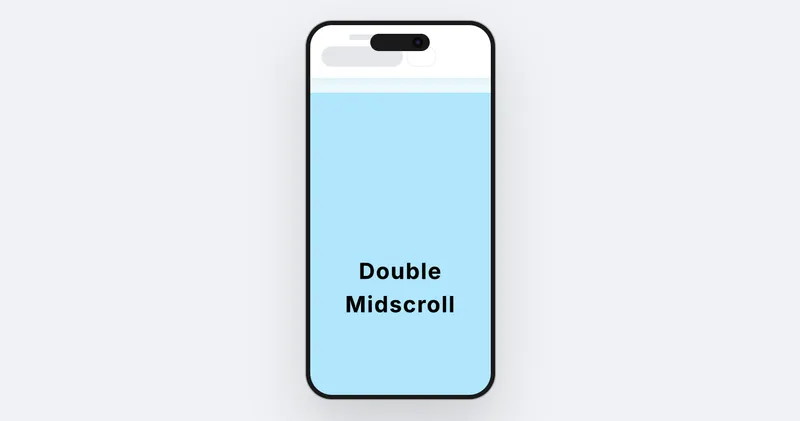 Mobile Double Midscroll