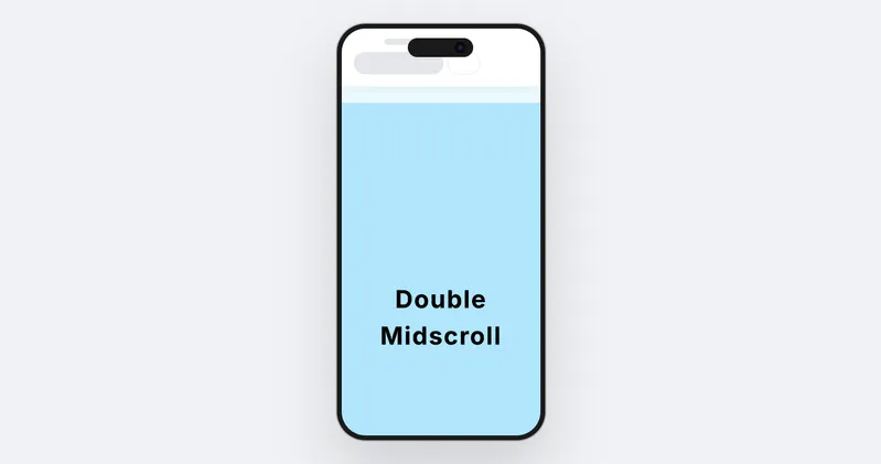 Mobile Double Midscroll
