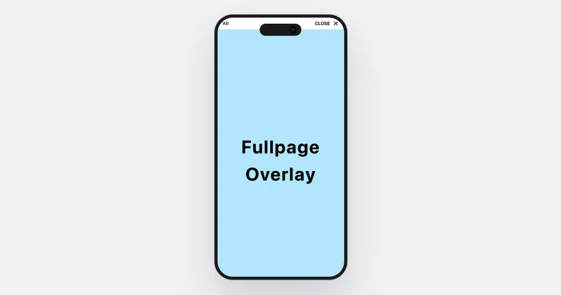 Mobile Fullpage Overlay