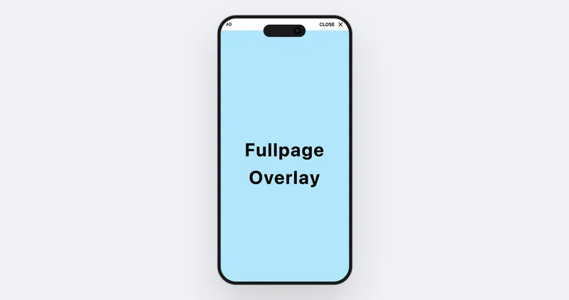 Mobile Fullpage Overlay