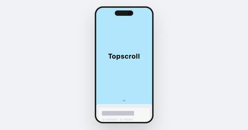 Mobile Top Scroll
