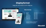 Displayannonsering i flera olika format