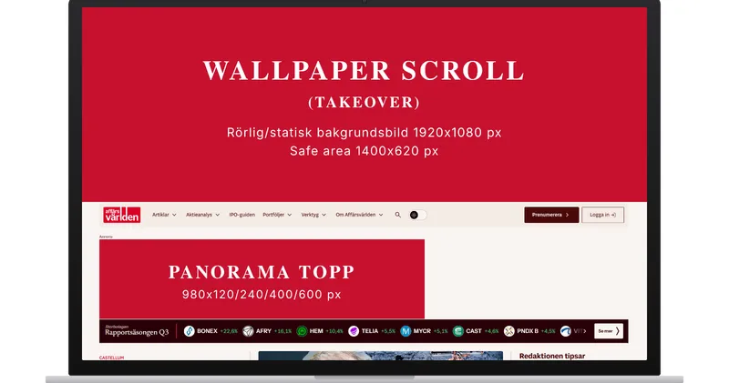 Wallpaper scroll (takeover)