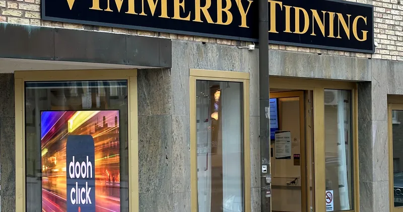 Vimmerby - Skyltfönster Vimmerby Tidning