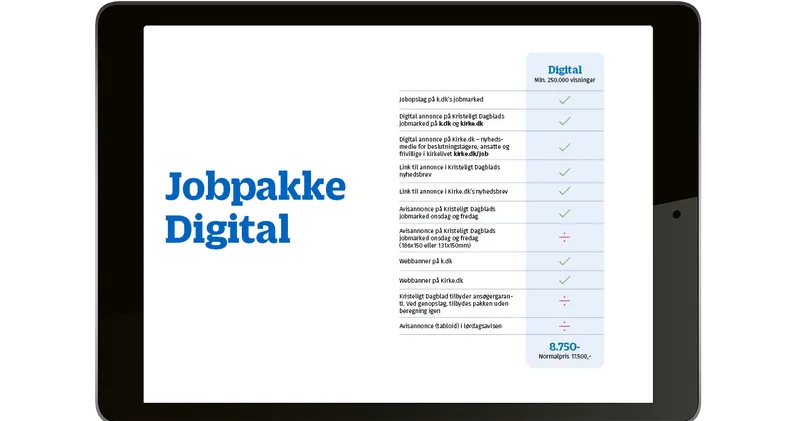 Digital jobpakke