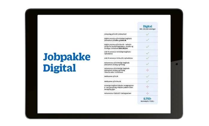Digital jobpakke