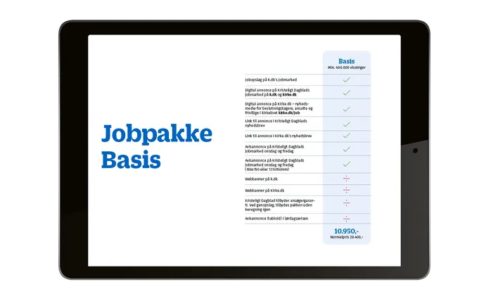 Basis-jobpakke
