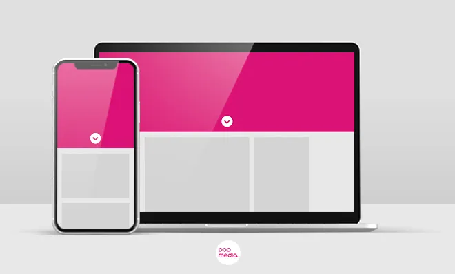 Top scroll desktop / mobiili (image/video)