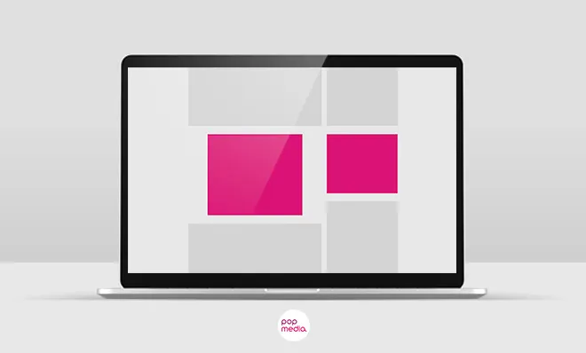 Cross screen pienet