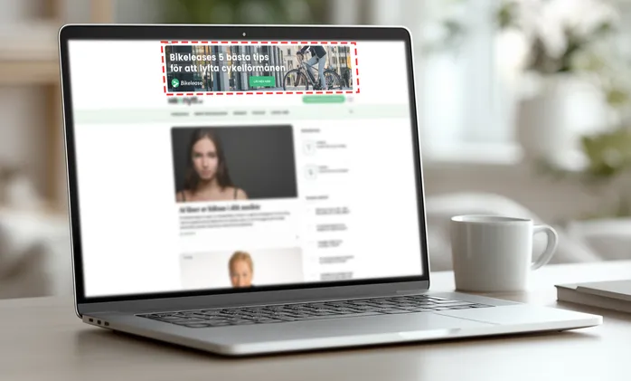 Toppbanner – maximal synlighet från första intrycket