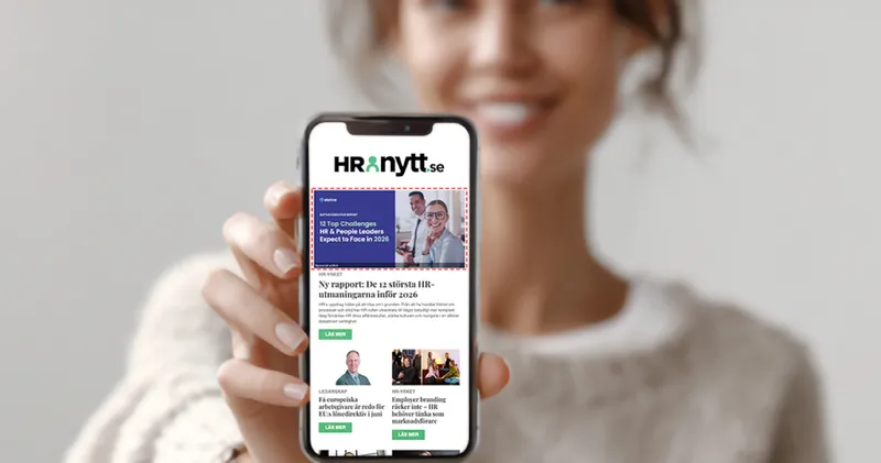 Banner i nyhetsbrev – nå en engagerad HR-målgrupp direkt i inkorgen
