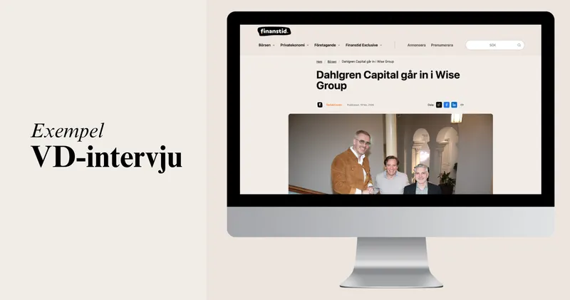 VD-intervju