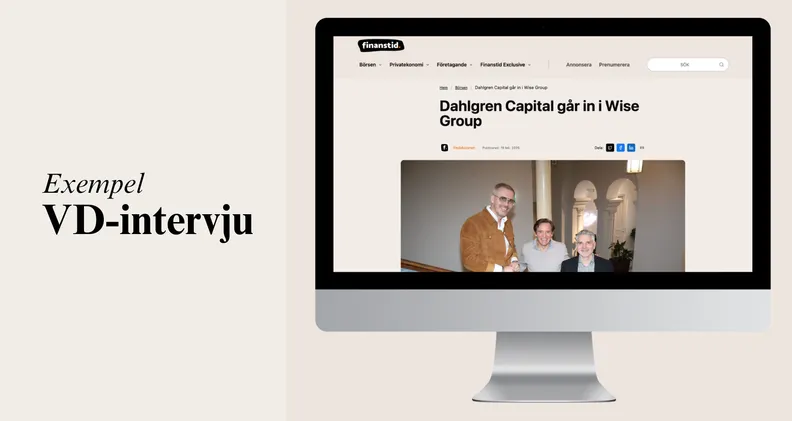 VD-intervju
