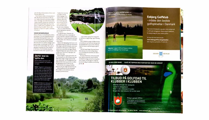 Halv side i Dansk Golf