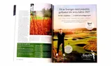 Full page in Danish Golf