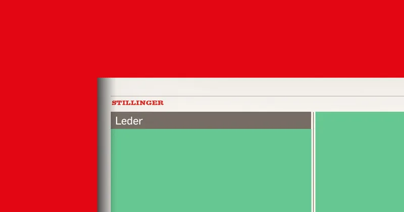 Lederstillinger, rubrik