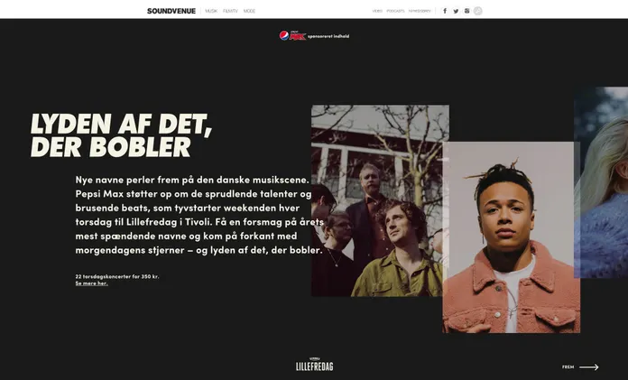 Tivoli x Pepsi: Lyden af det der bobler