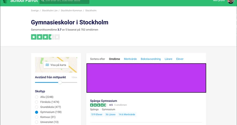 Sök 1 månad