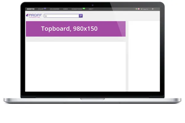Proff.se Topboard