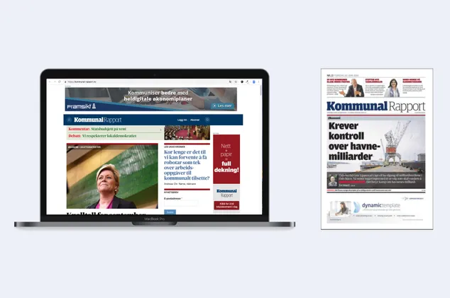 Papir og online (inklusive nyhetsbrev)