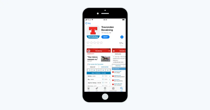 App Travronden Bevakning