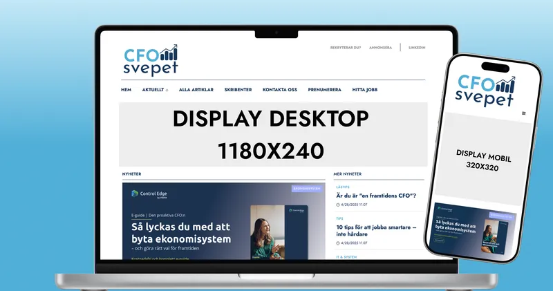 Display – Hemsida