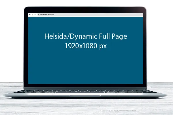 Helsida/Dynamic Full page