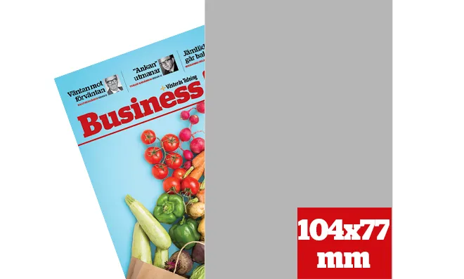 VT Business annons åttondelssida