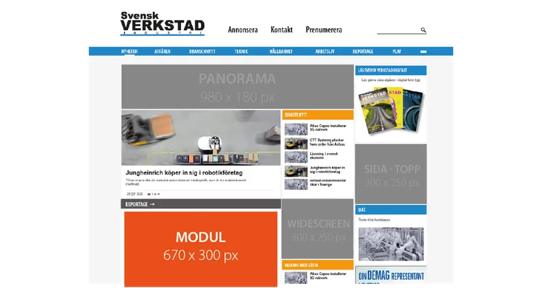 Modulbanner