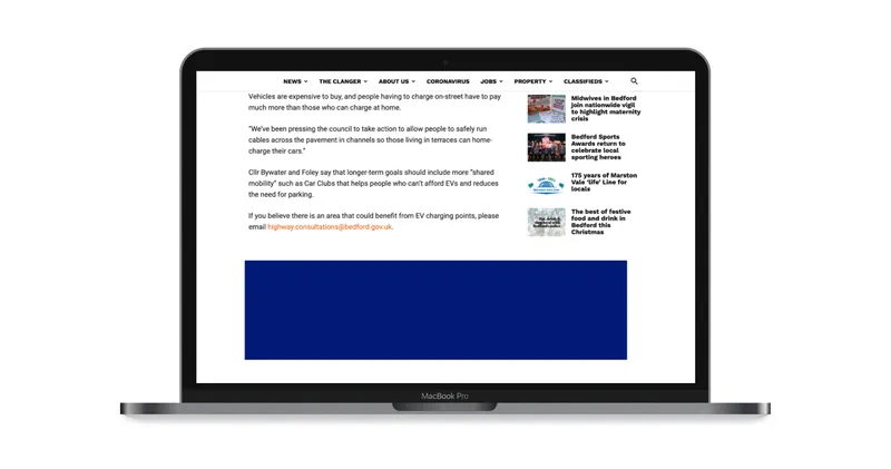 Bedford Independent - bottom banner