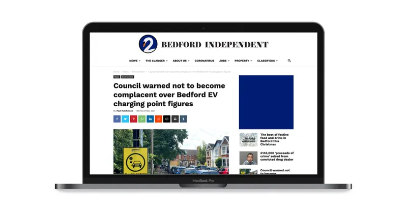 Bedford Independent - square banner