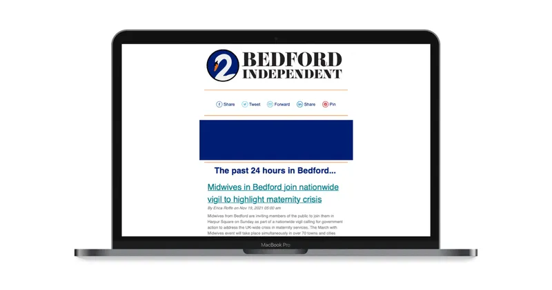 Daily email - top banner