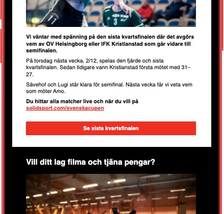 Email Annonsering