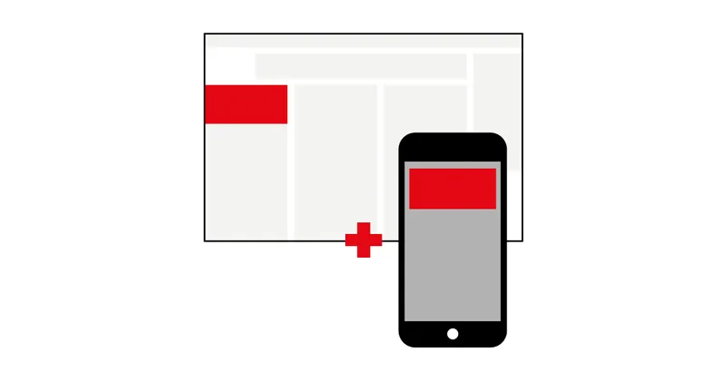 Mobile Content Ad 2:1 bzw. Button Ad