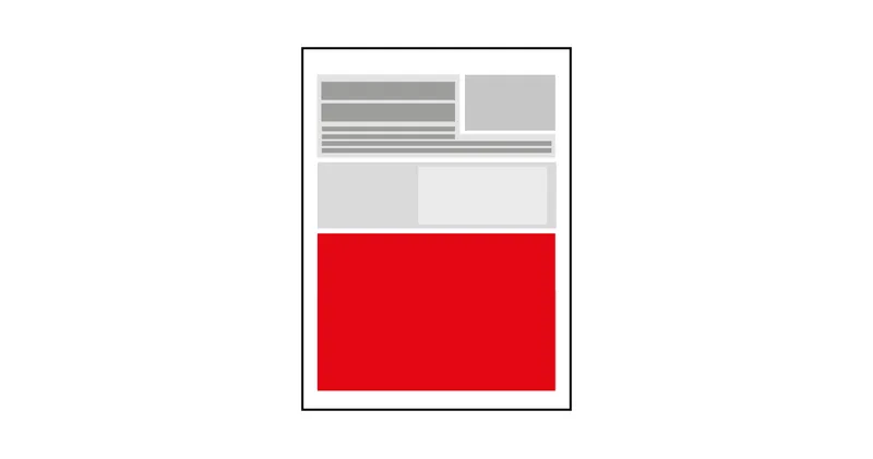 Standardformat 1/2 Seite