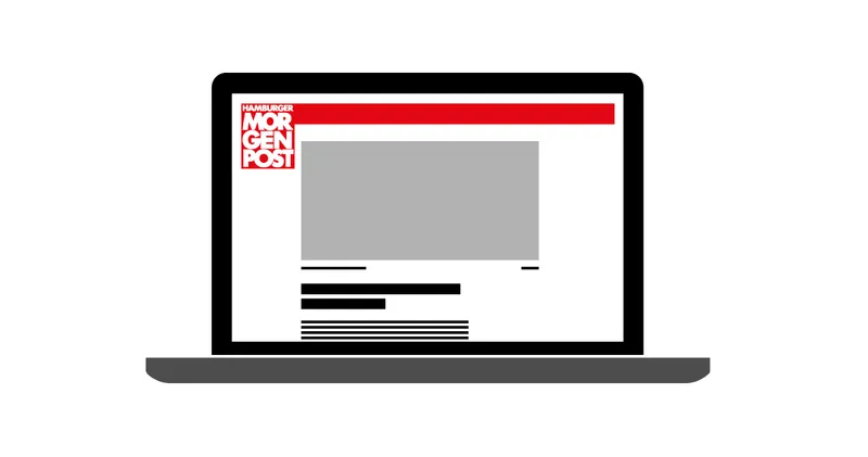 Social Media Post + Advertorial Startseite
