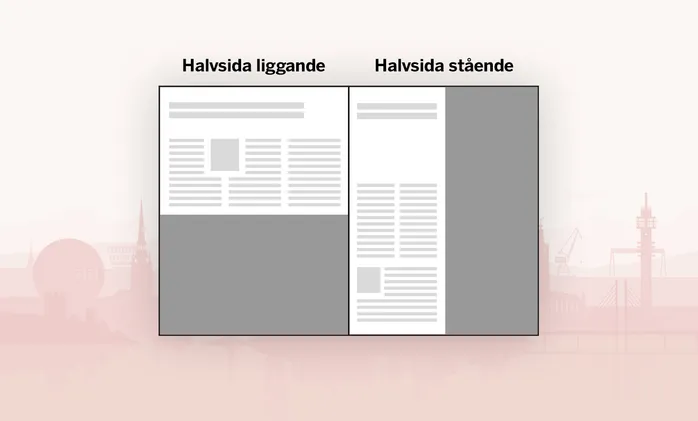 Halvsida