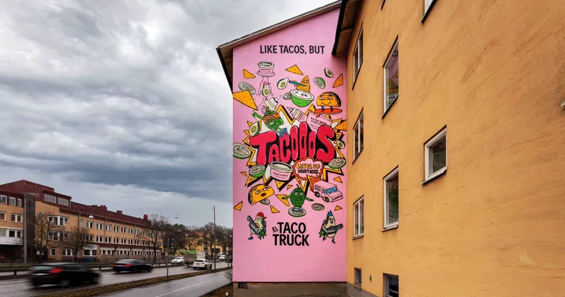 Mural, Vepa & Canvas - Drottningholmsvägen